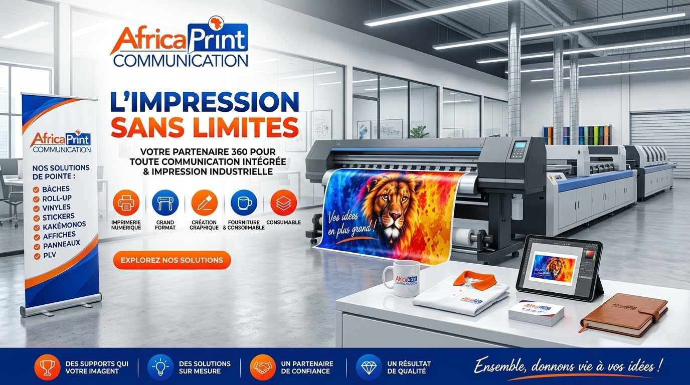 Africa Print Communication — Nos services d'impression et communication visuelle au Burkina Faso